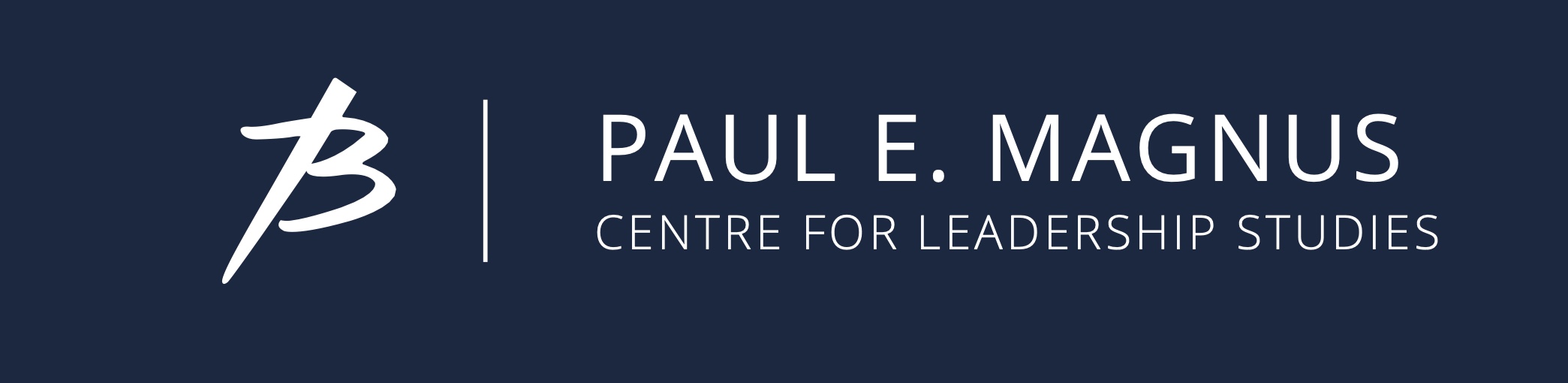 Paul E. Magnus Centre for Leadership Studies Logo